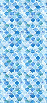 Modern roller blind patrón de lámpara