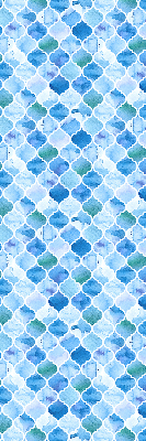 Modern roller blind patrón de lámpara