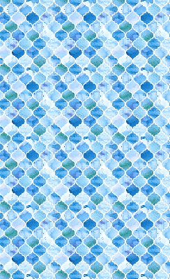 Modern roller blind patrón de lámpara