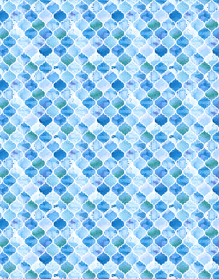 Modern roller blind patrón de lámpara