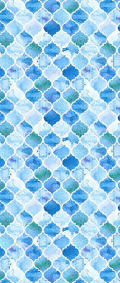 Modern roller blind patrón de lámpara