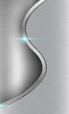 Persiana enrollable moderna de metal