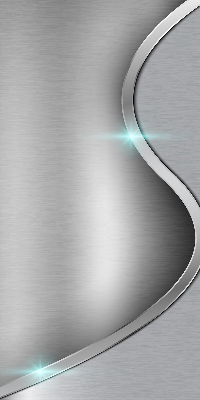 Persiana enrollable moderna de metal