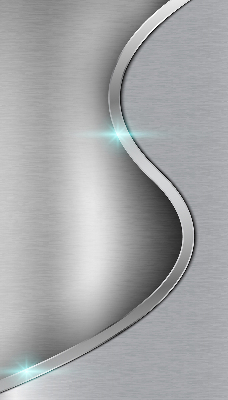 Persiana enrollable moderna de metal