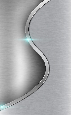 Persiana enrollable moderna de metal