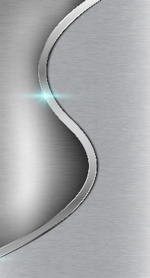 Persiana enrollable moderna de metal