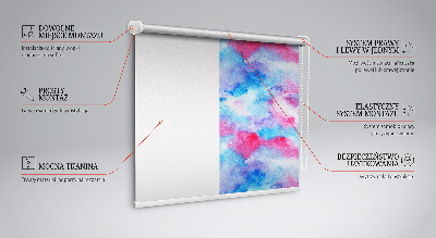 Estor enrollable para ventana galaxia