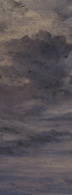 Estor enrollable de cielo pintado