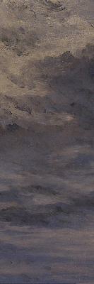 Estor enrollable de cielo pintado
