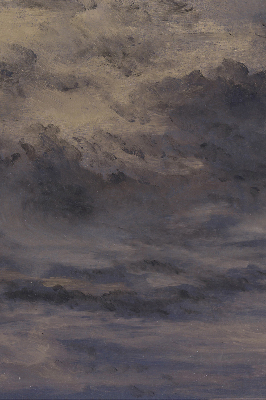 Estor enrollable de cielo pintado