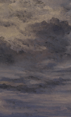 Estor enrollable de cielo pintado