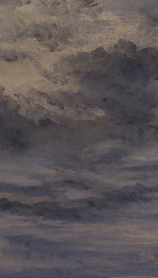 Estor enrollable de cielo pintado