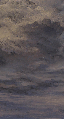 Estor enrollable de cielo pintado