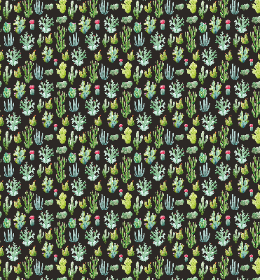 Estor enrollable para ventana cactus