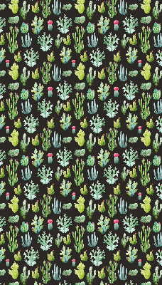 Estor enrollable para ventana cactus