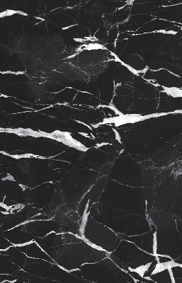 Estor enrollable con diseño de mármol negro