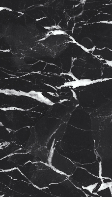 Estor enrollable con diseño de mármol negro