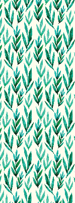 Modern roller blind con diseño de plantas