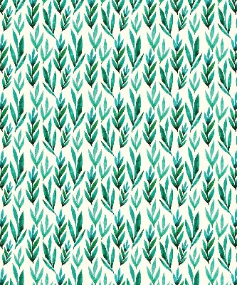 Modern roller blind con diseño de plantas