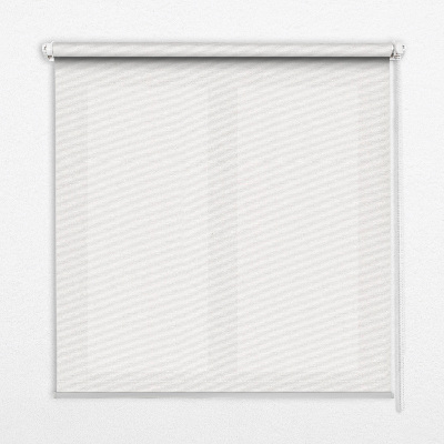 Estor enrollable para ventana en color blanco