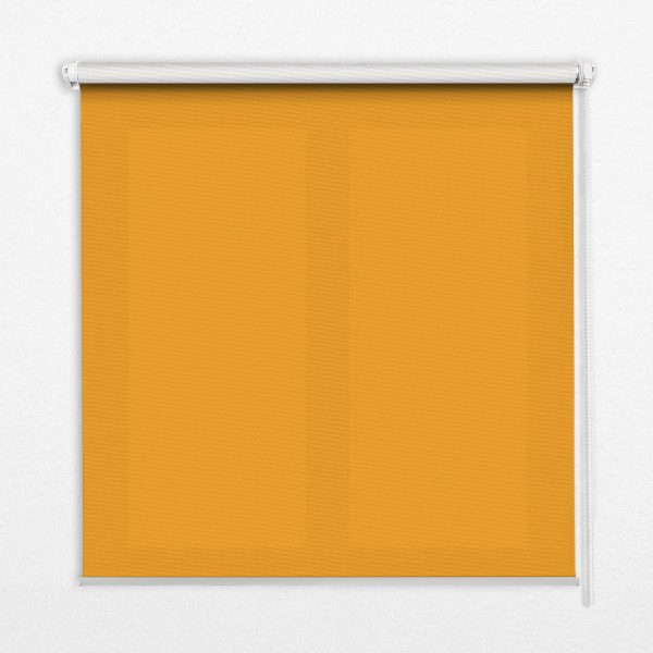 Estor enrollable en color naranja oscuro