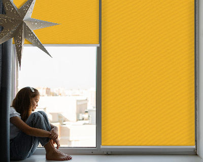 Modern roller blind en color naranja