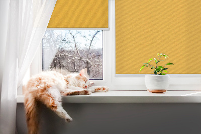 Modern roller blind en color naranja