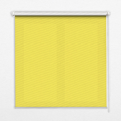 Modern roller blind en color amarillo