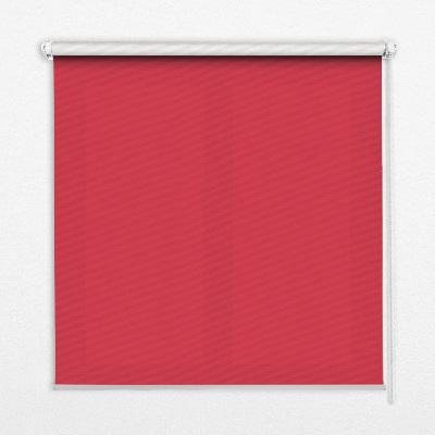 Modern roller blind en color rojo
