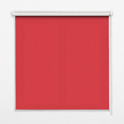 Estor enrollable para ventana en color rojo