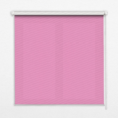 Modern roller blind en color rosa