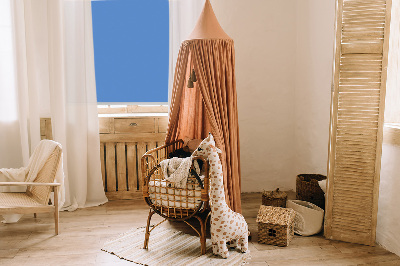 Modern roller blind en color azul