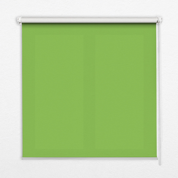 Modern roller blind en color verde