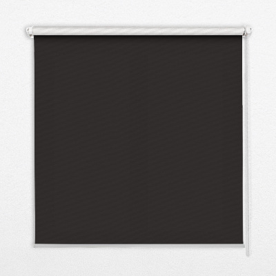 Estor enrollable en color negro