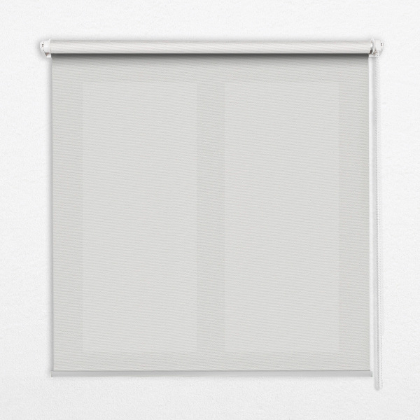 Estor enrollable para ventana en color gris claro