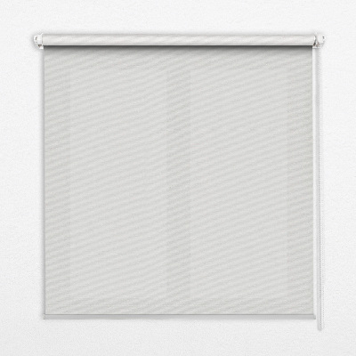 Estor enrollable para ventana en color gris claro