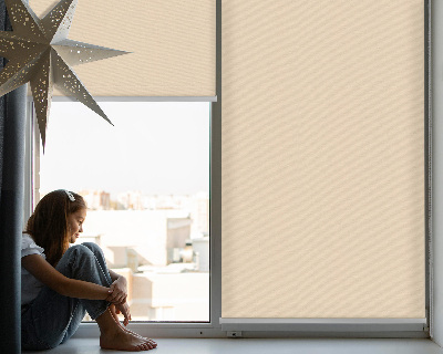 Modern roller blind en color beige