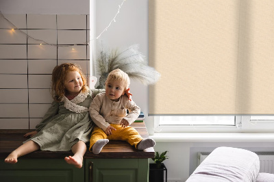 Modern roller blind en color beige