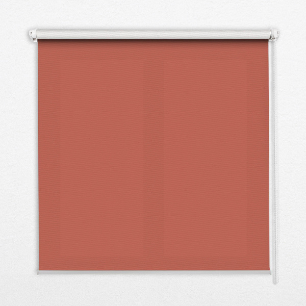 Estor enrollable para ventana en color rojo