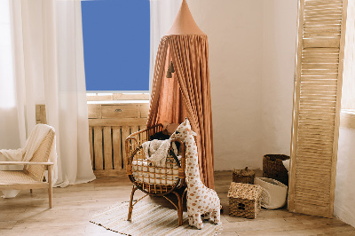 Modern roller blind en color azul