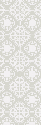 Modern roller blind con diseño de azulejo marroquí
