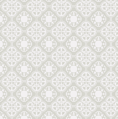 Modern roller blind con diseño de azulejo marroquí