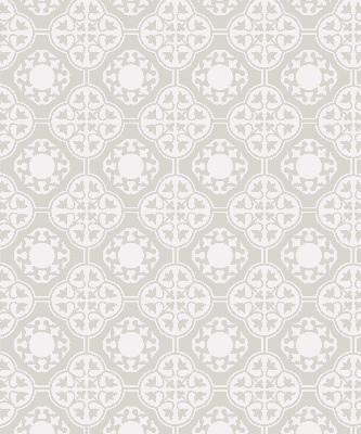Modern roller blind con diseño de azulejo marroquí