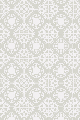 Modern roller blind con diseño de azulejo marroquí