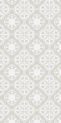 Modern roller blind con diseño de azulejo marroquí