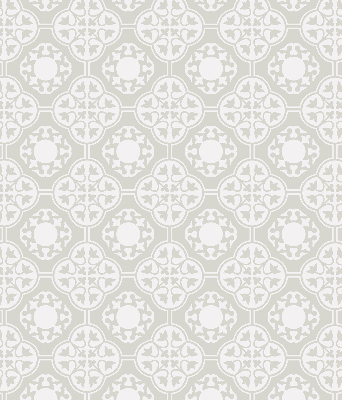 Modern roller blind con diseño de azulejo marroquí