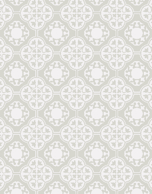 Modern roller blind con diseño de azulejo marroquí