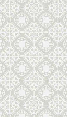 Modern roller blind con diseño de azulejo marroquí