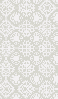 Modern roller blind con diseño de azulejo marroquí