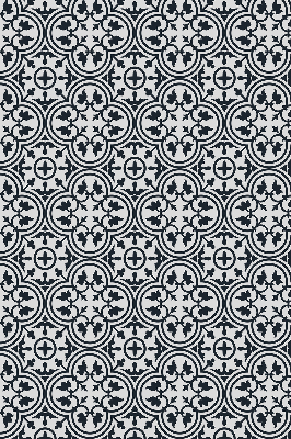 Estor enrollable con estampado de azulejo portugués